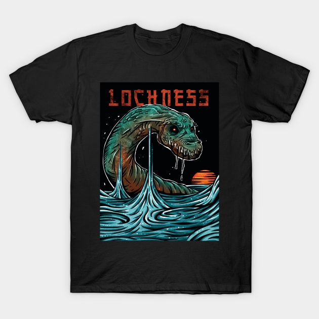 Lochness T-Shirt by ChrisGeocos